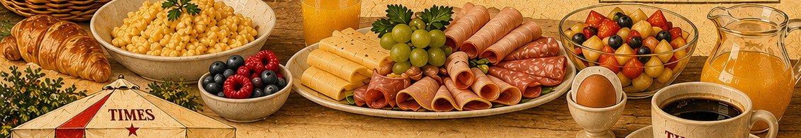Frühstück und Buffet
